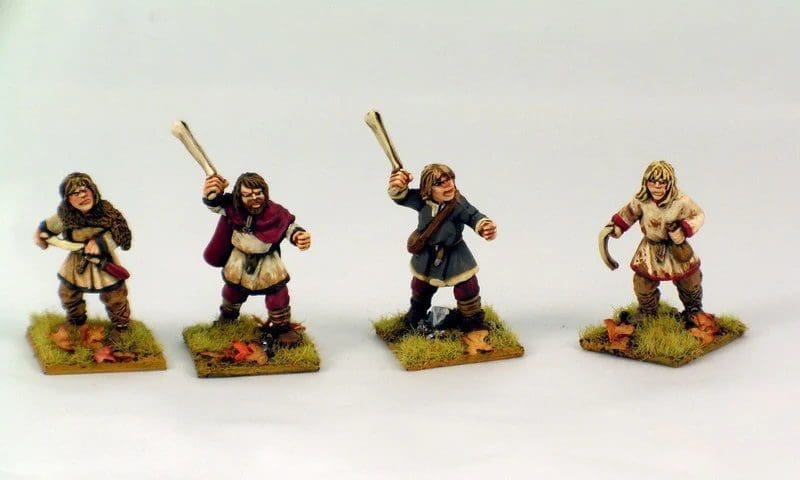 Footsore Miniatures - Saxon Slingers