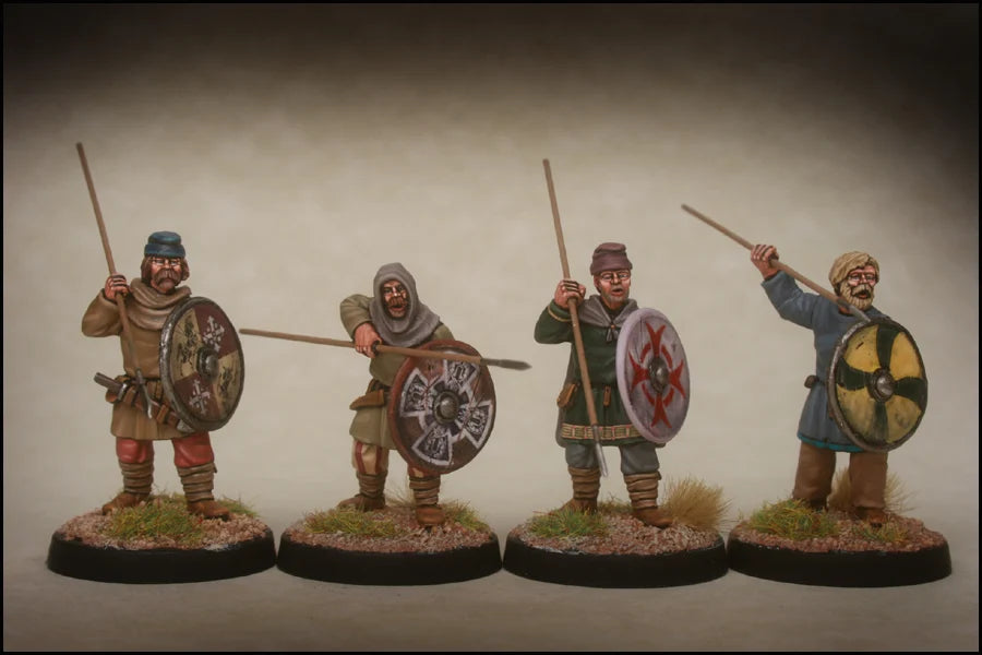 Footsore Miniatures - Late Saxon Fyrd Warriors Pack 3