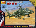 Zvezda - Snap Fit AH-64 Apache