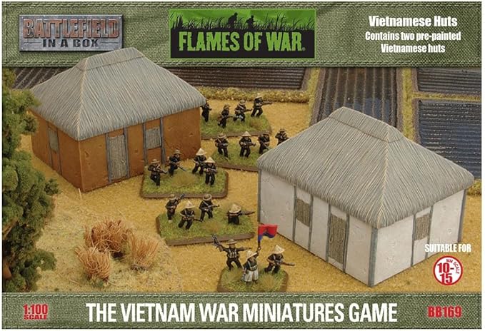 Flames Of War - Vietnamese Huts