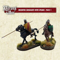 Footsore Miniatures - Mounted Sergeants With Spears Pack 1