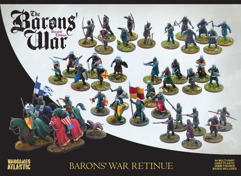 Wargames Atlantic - Barons' War Retinue Box