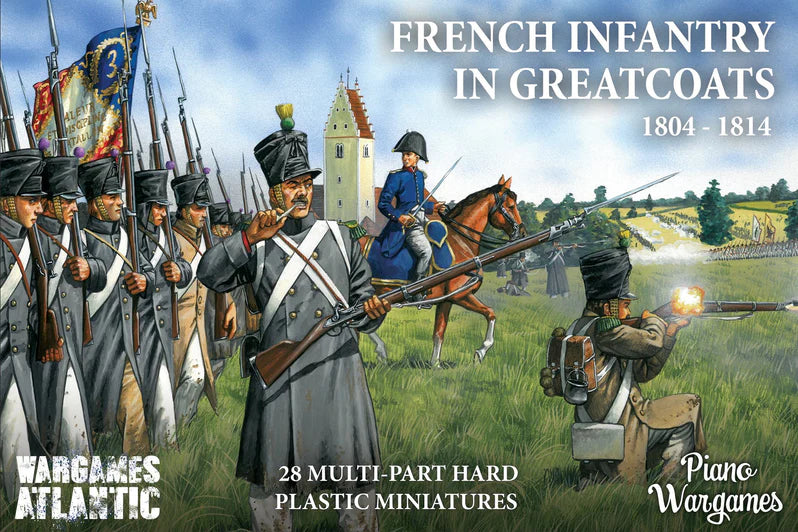 Wargames Atlantic - French Infantry In Greatcoats