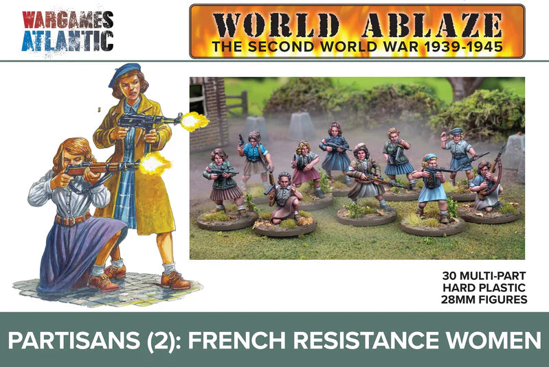 Wargames Atlantic - French Partisan Women