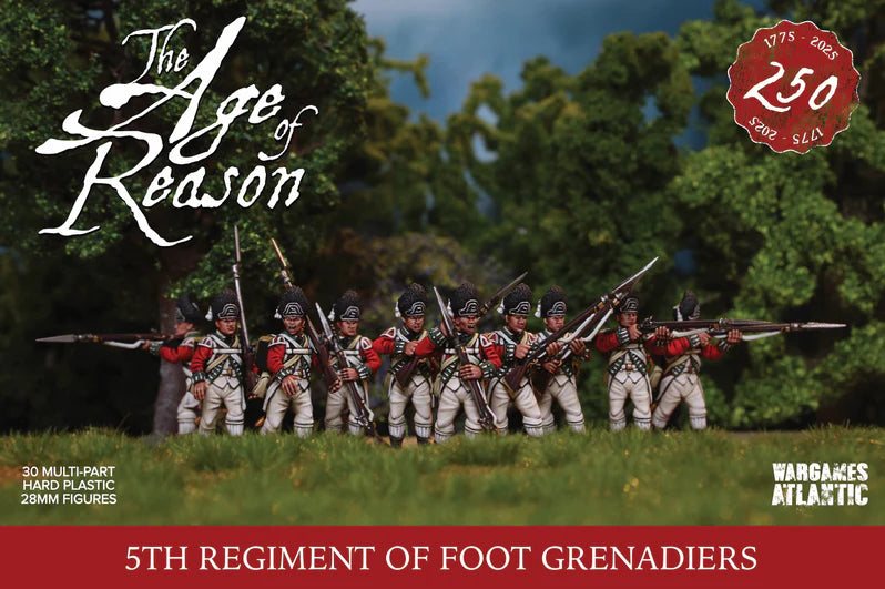 Wargames Atlantic - 5th Regiment Of Foot Grenadiers