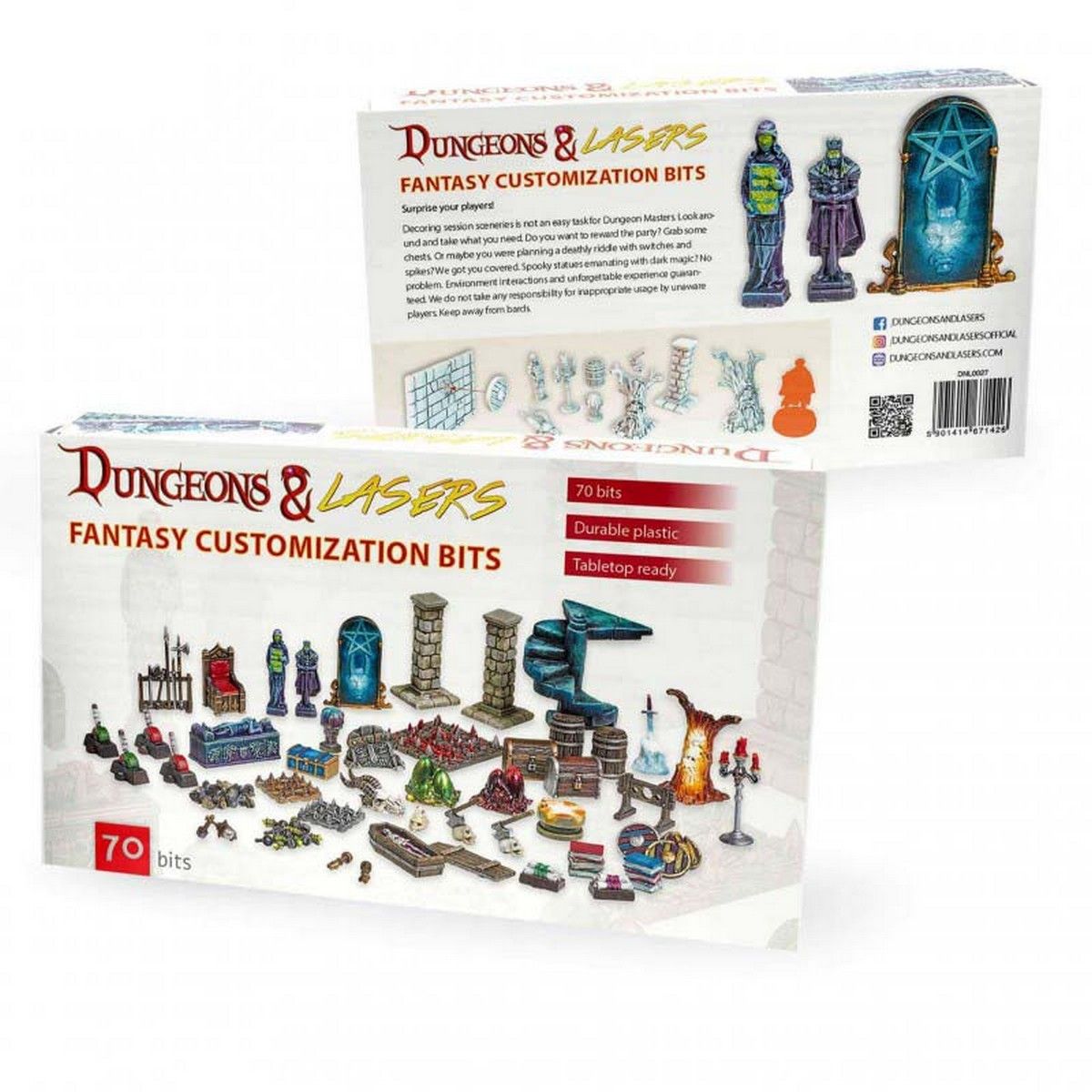Dungeons & Lasers - Fantasy Customization Bits