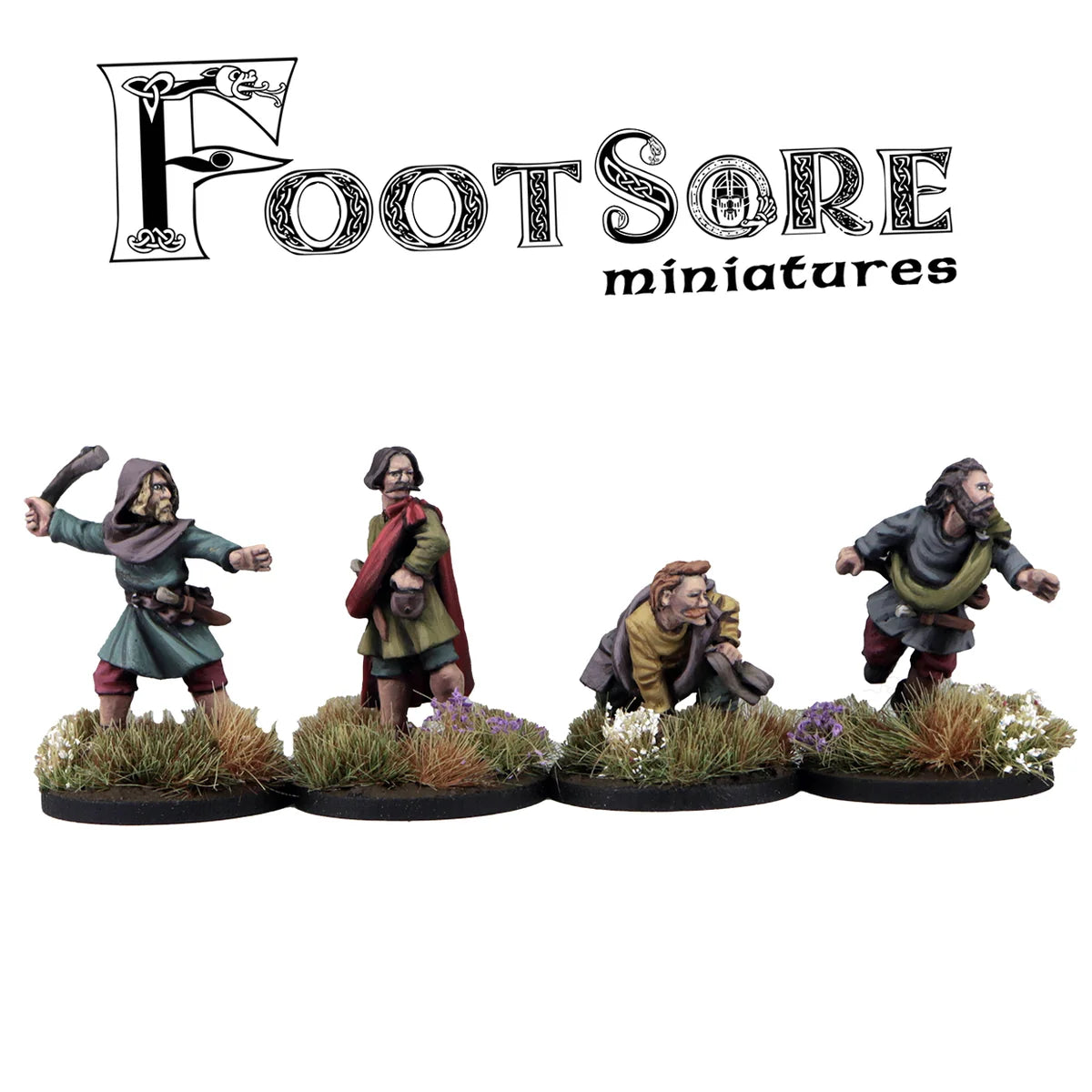 Footsore Miniatures - Welsh Slingers 2