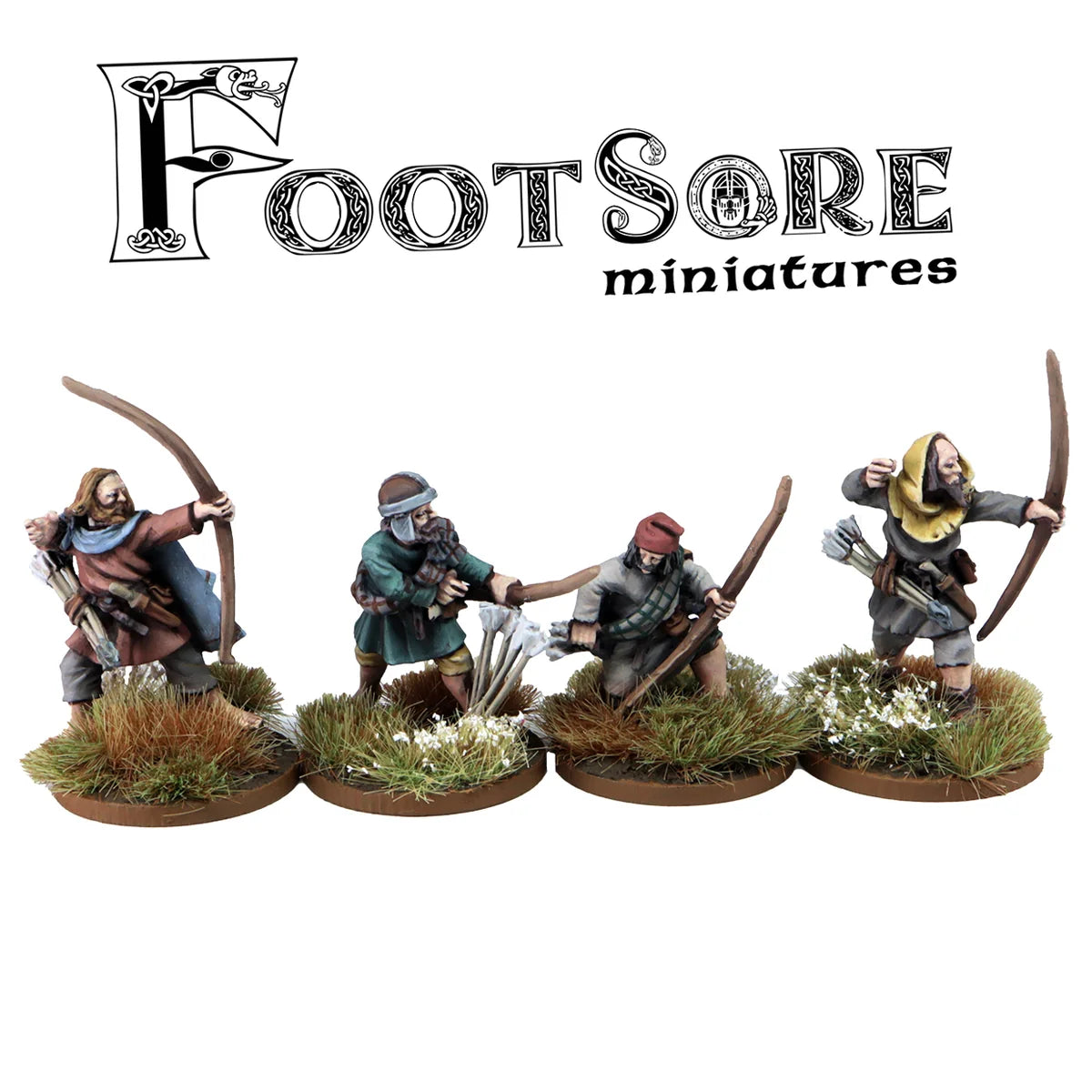 Footsore Miniatures - Welsh Archers 2