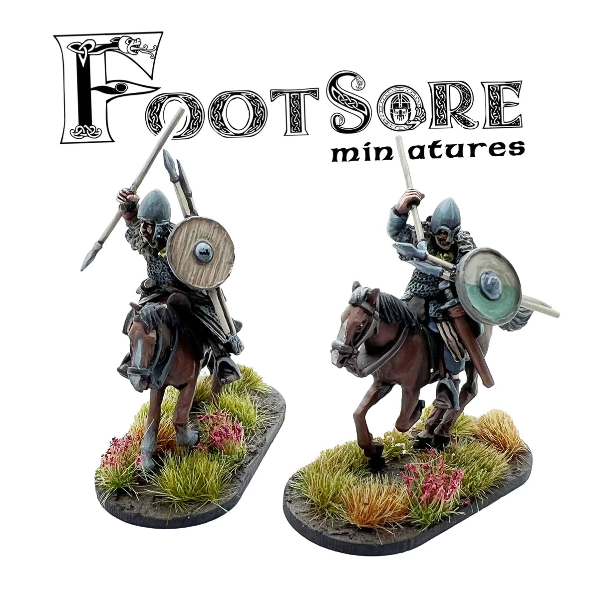 Footsore Miniatures - Welsh Light Hearthguard Cavalry With Javelins
