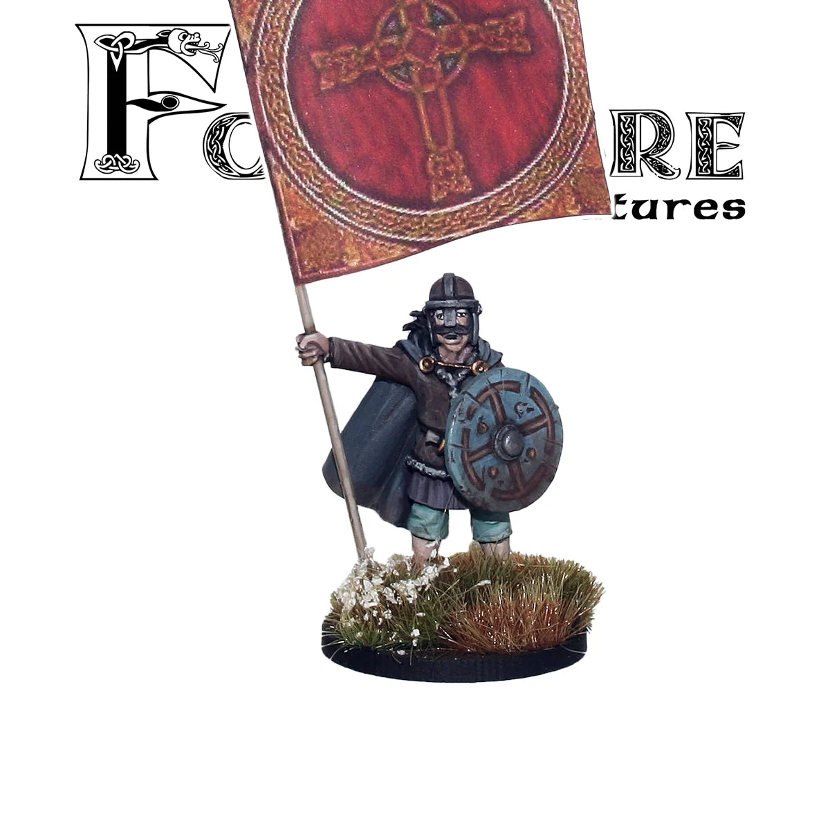 Footsore Miniatures - Welsh Dark Age Standard Bearer