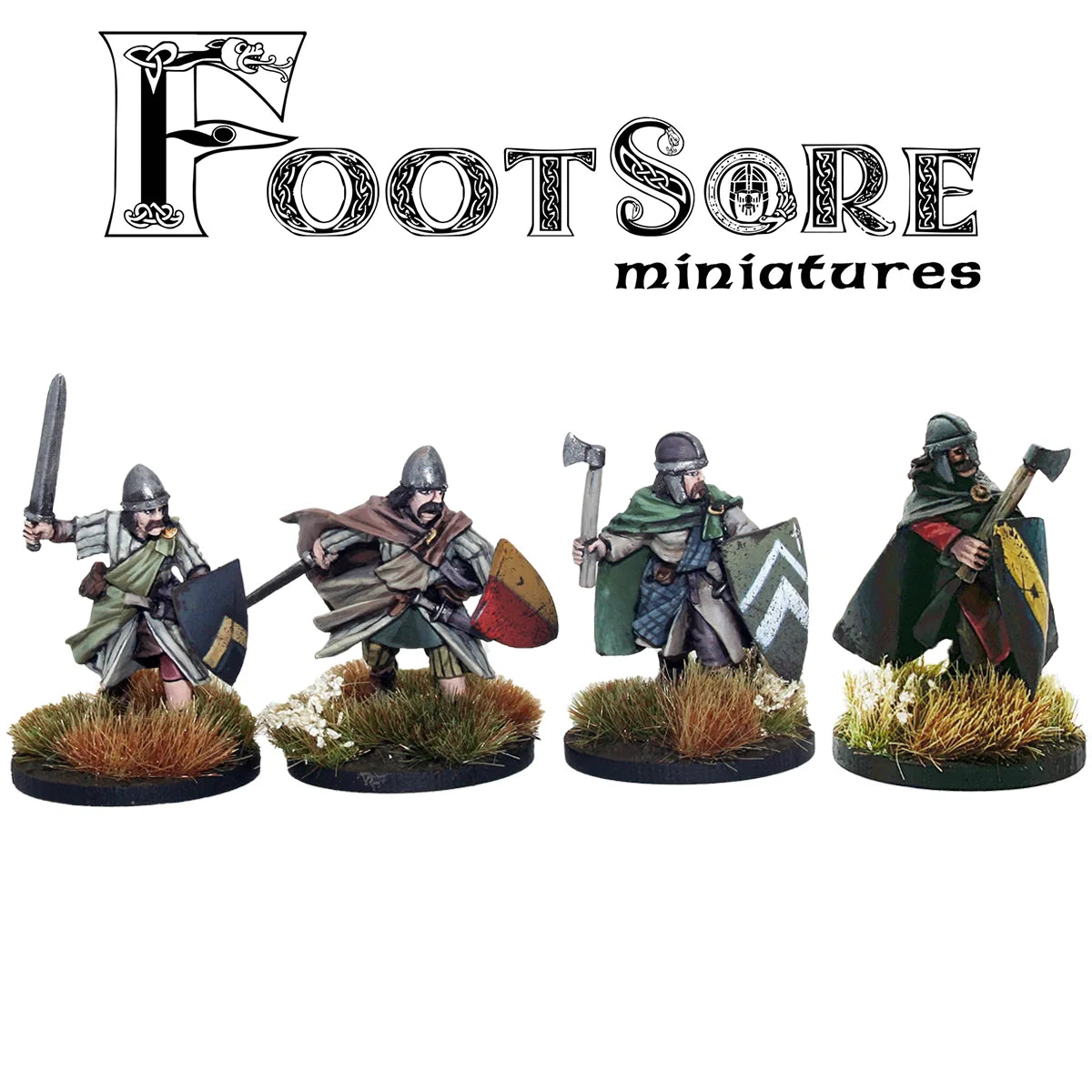 Footsore Miniatures - Poor Medieval Warriors