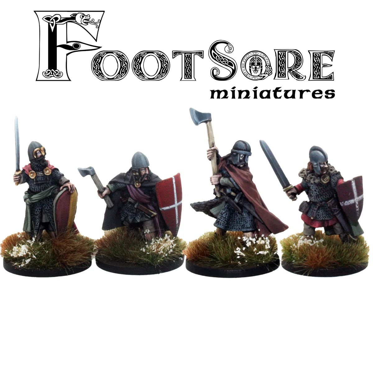 Footsore Miniatures - Welsh Medieval Hearthguard