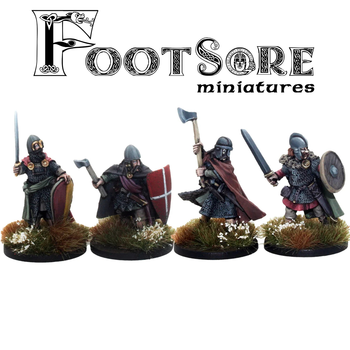 Footsore Miniatures - Welsh Dark Age Hearthguard