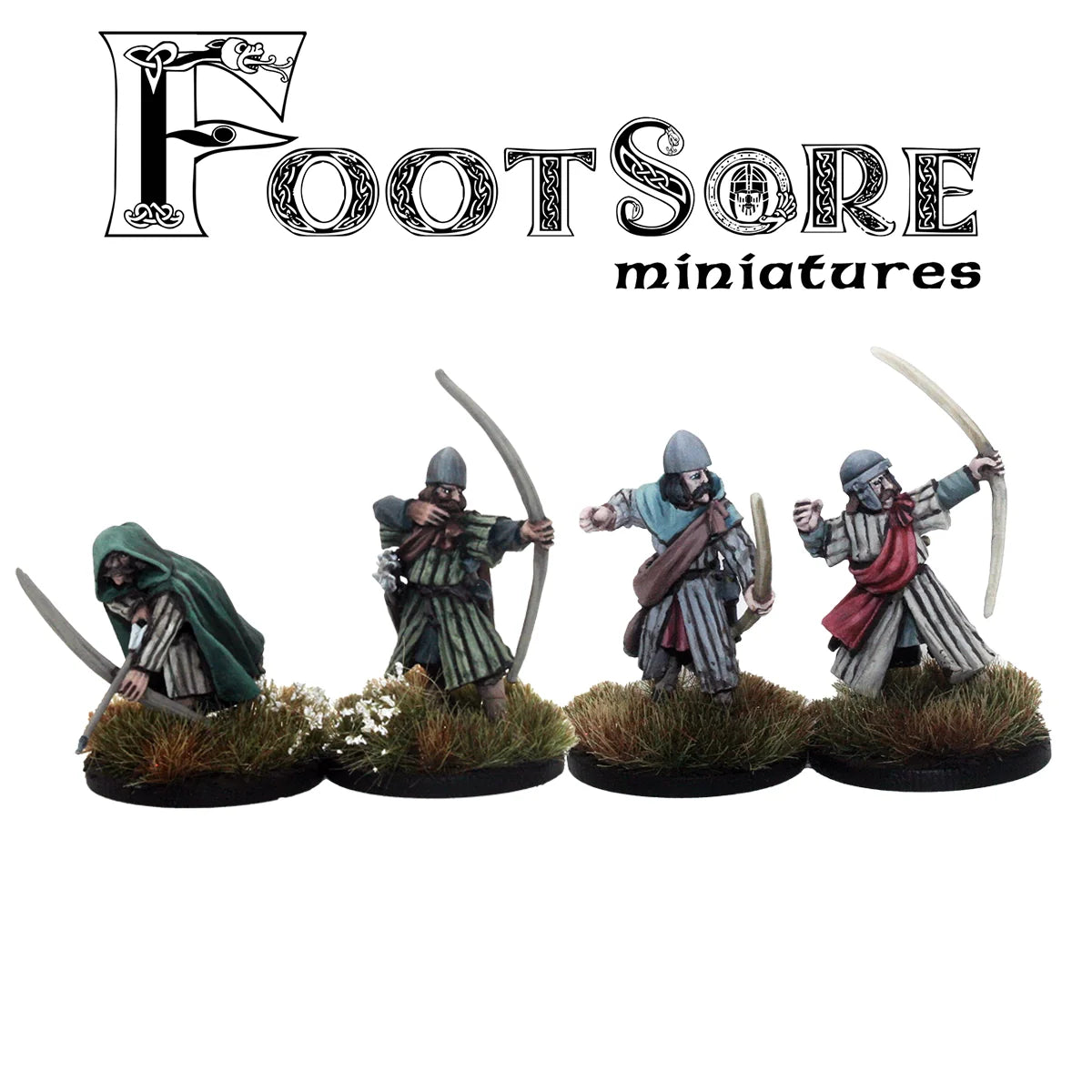 Footsore Miniatures - Welsh Medieval Archers