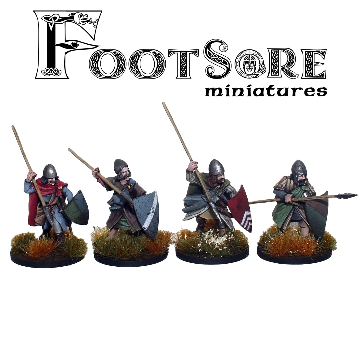 Footsore Miniatures - Welsh Medieval Spearmen