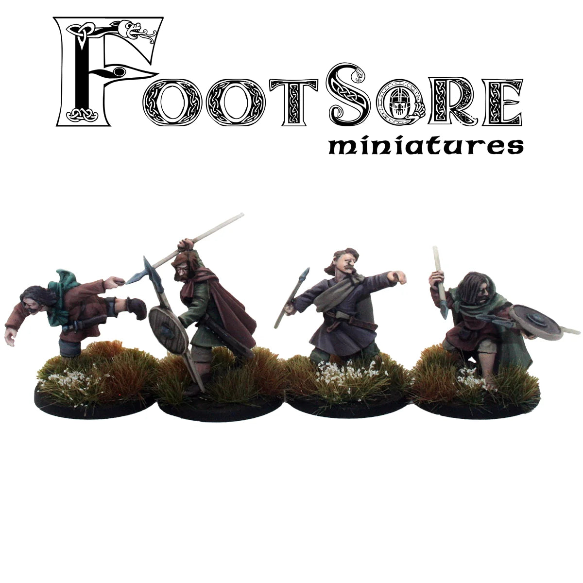 Footsore Miniatures -  Welsh Javelin Skirmishers