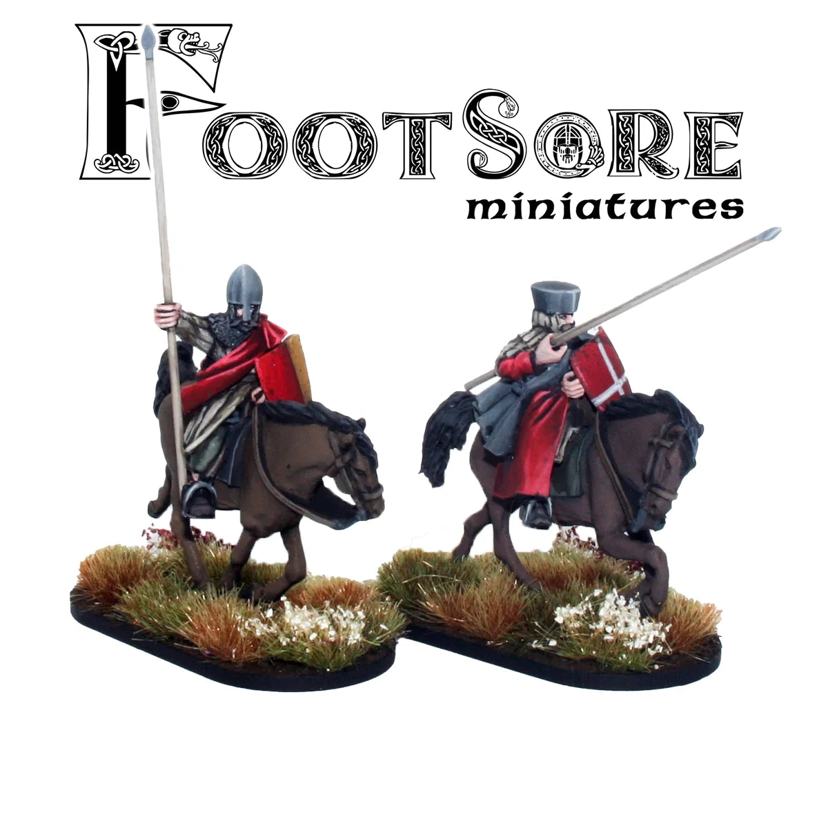 Footsore Miniatures - Welsh Medieval Cavalry With Lances