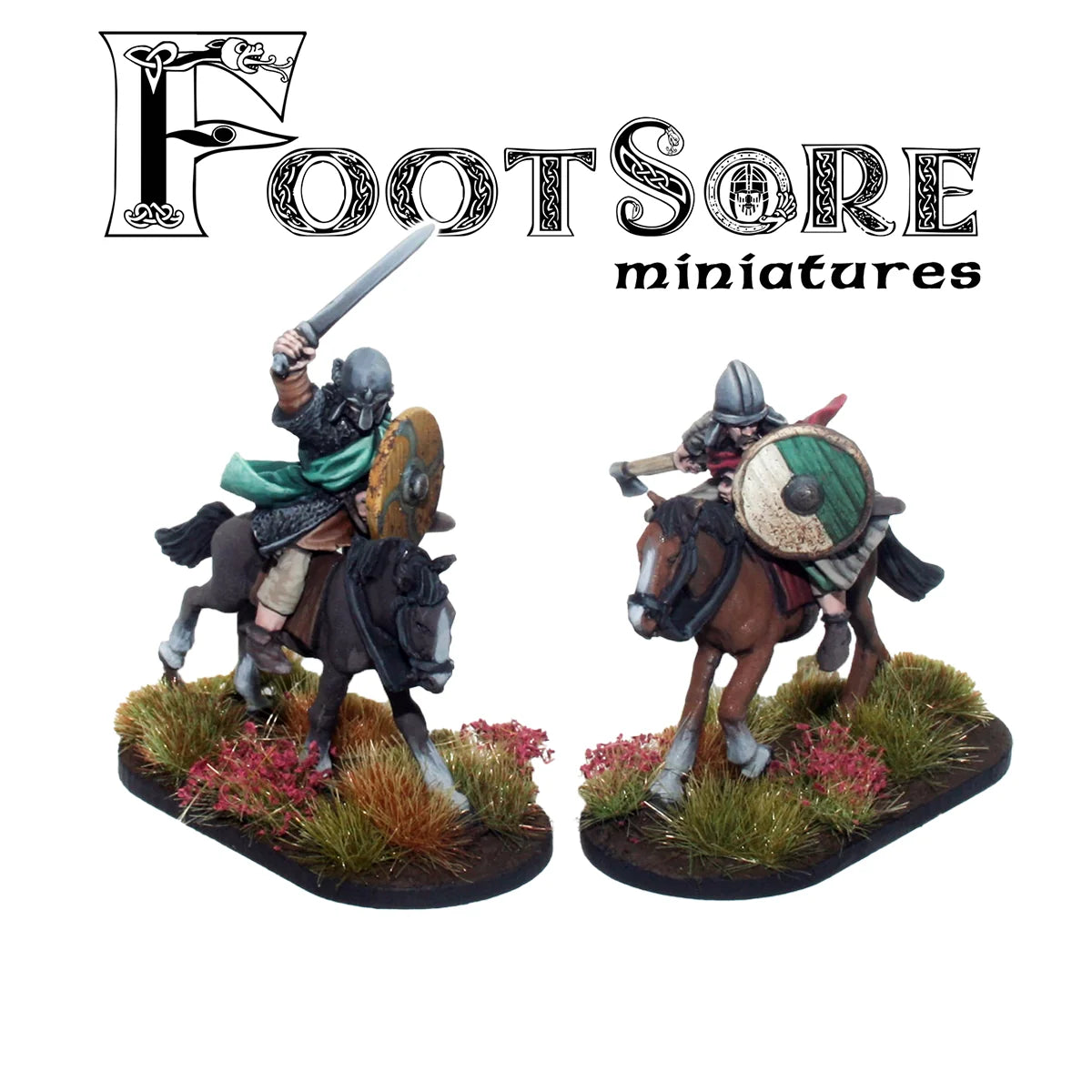 Footsore Miniatures - Welsh Hearthguard Light Dark Age Cavalry