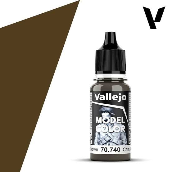 AV Vallejo Model Color 17ml - Camouflage Middle Brown