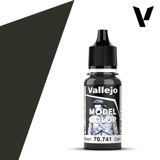AV Vallejo Model Color 17ml - Camouflage Black Green