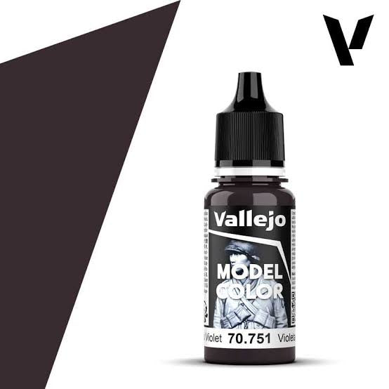 AV Vallejo Model Color 17ml - Black Violet