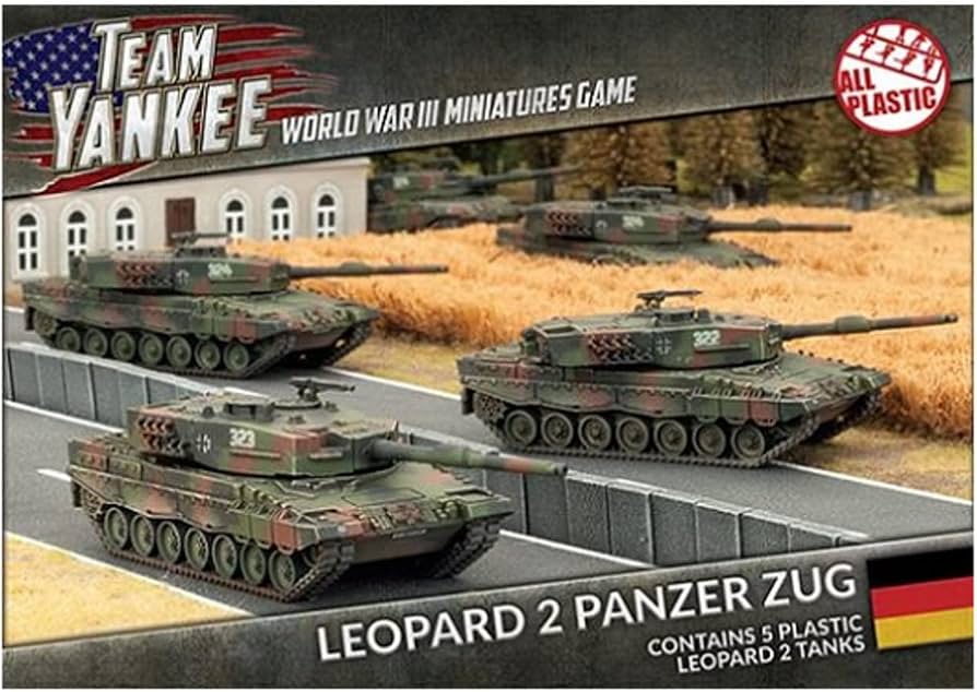 Team Yankee - Leopard 2 Panzer Zug