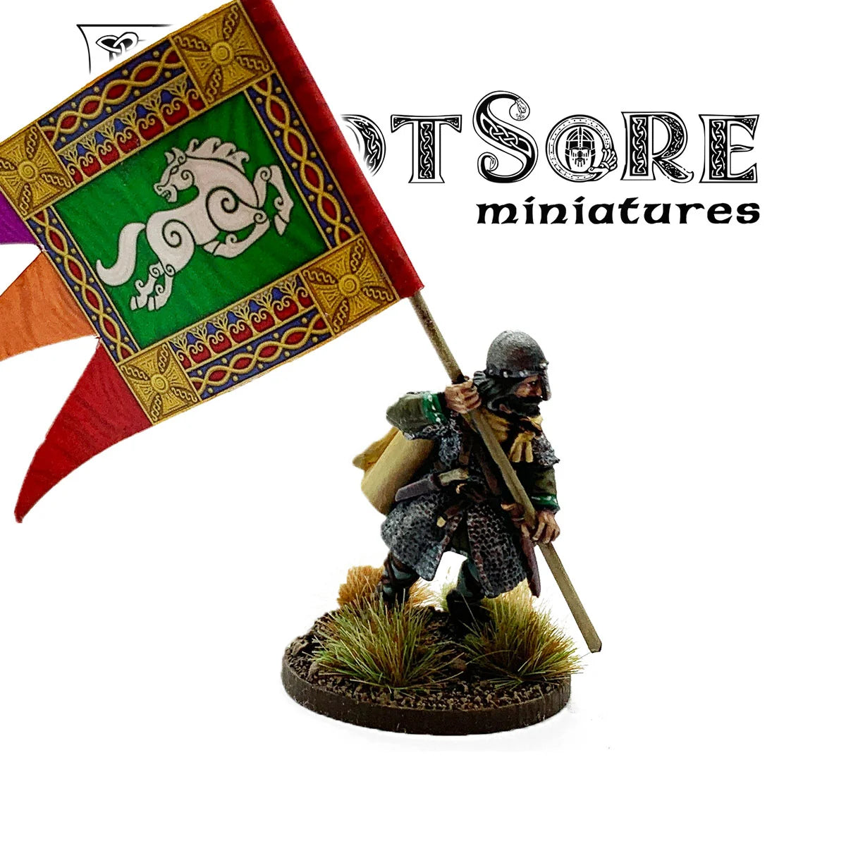 Footsore Miniatures - Late Saxon Banner Bearer