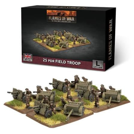 Flames Of War - 25 PDR Field Troop