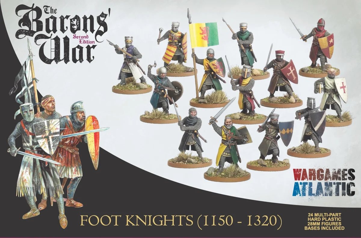 Wargames Atlantic - Foot Knights (1150-1320)