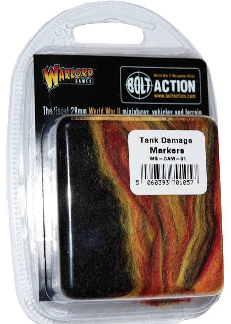 Warlord games - Tank Damage Markers