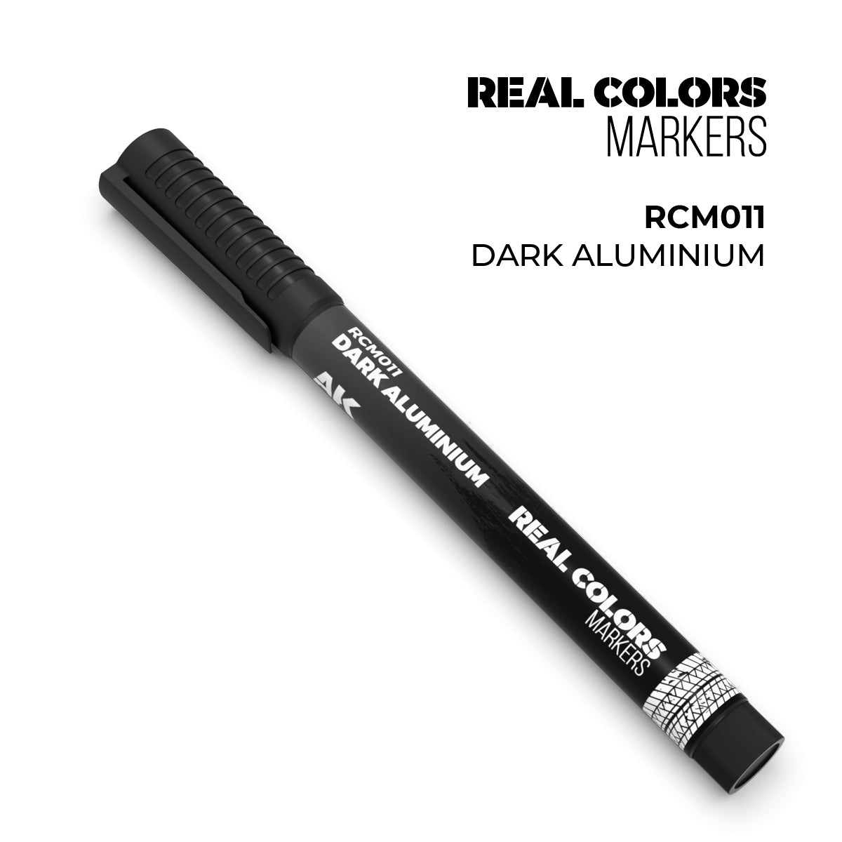 AK Interactive Real Color Marker - Dark Aluminium