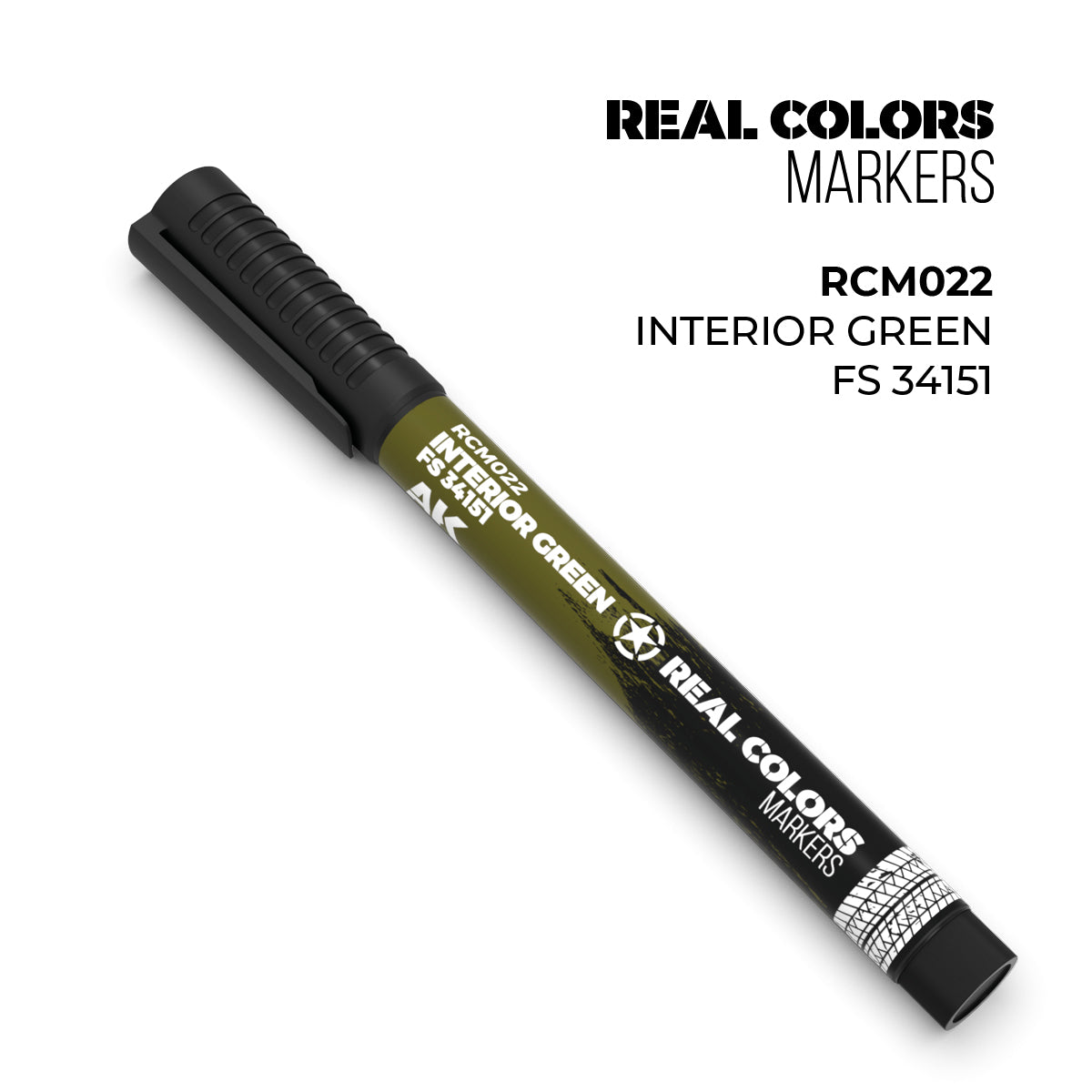 AK Interactive Real Color Marker - Interior Green