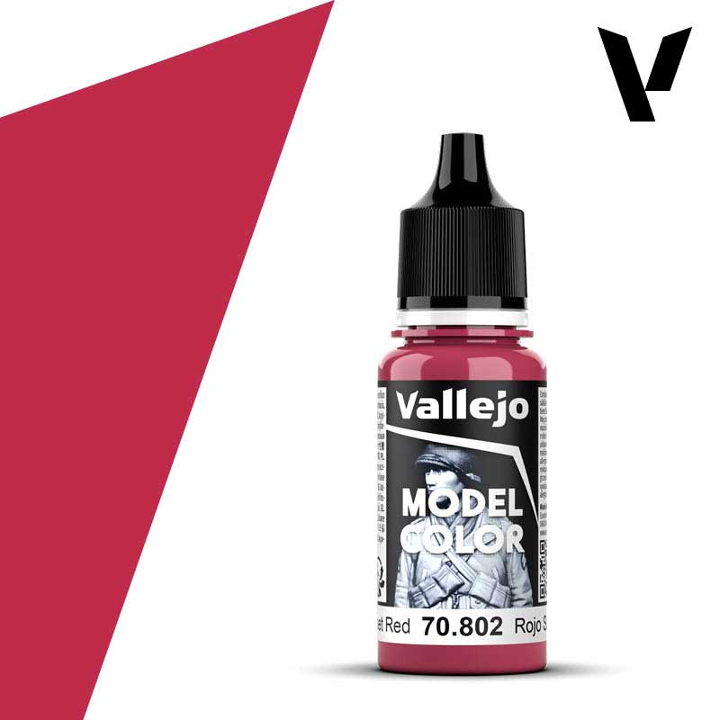 AV Vallejo Model Color 17ml - Sunset Red