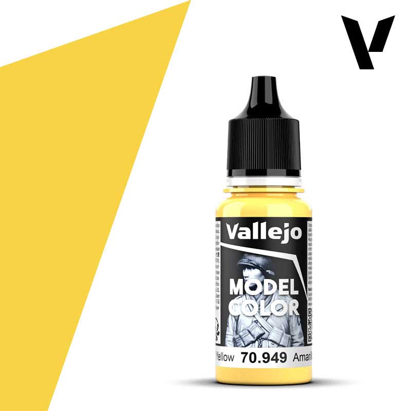 AV Vallejo Model Color 17ml - Light Yellow