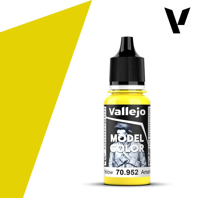 AV Vallejo Model Color 17ml - Lemon Yellow