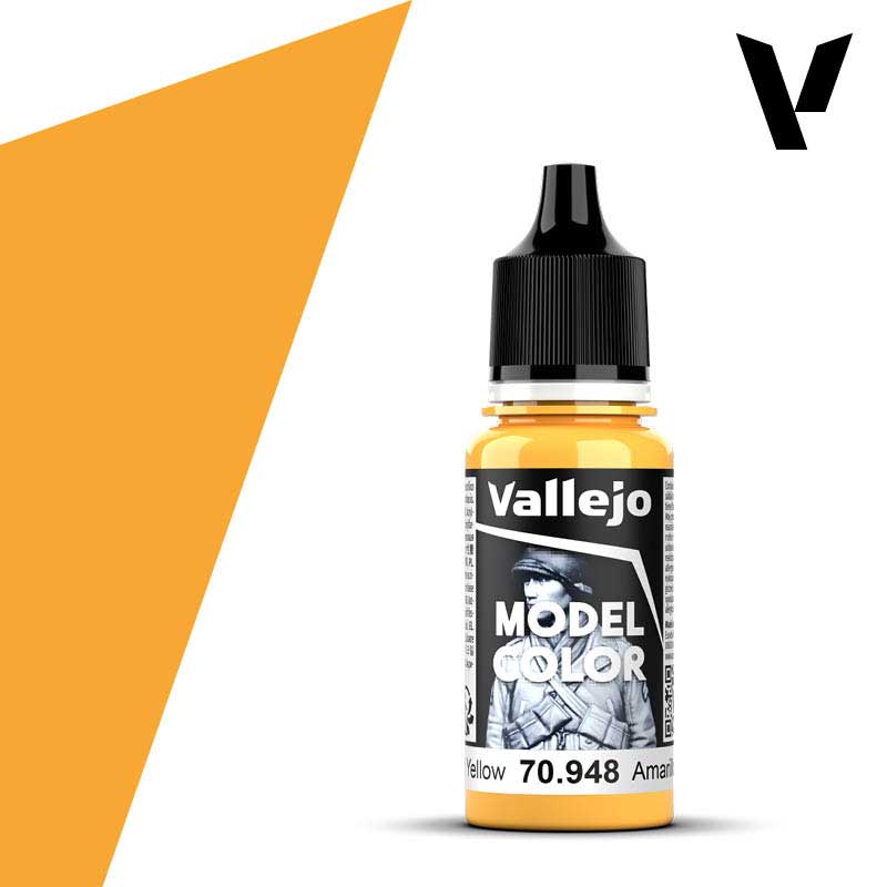AV Vallejo Model Color 17ml - Golden Yellow