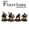 Footsore Miniatures - Late Saxon Huscarls With Hand Weapons