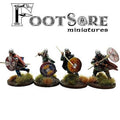 Footsore Miniatures - Late Saxon Huscarls With Spears Pack 2