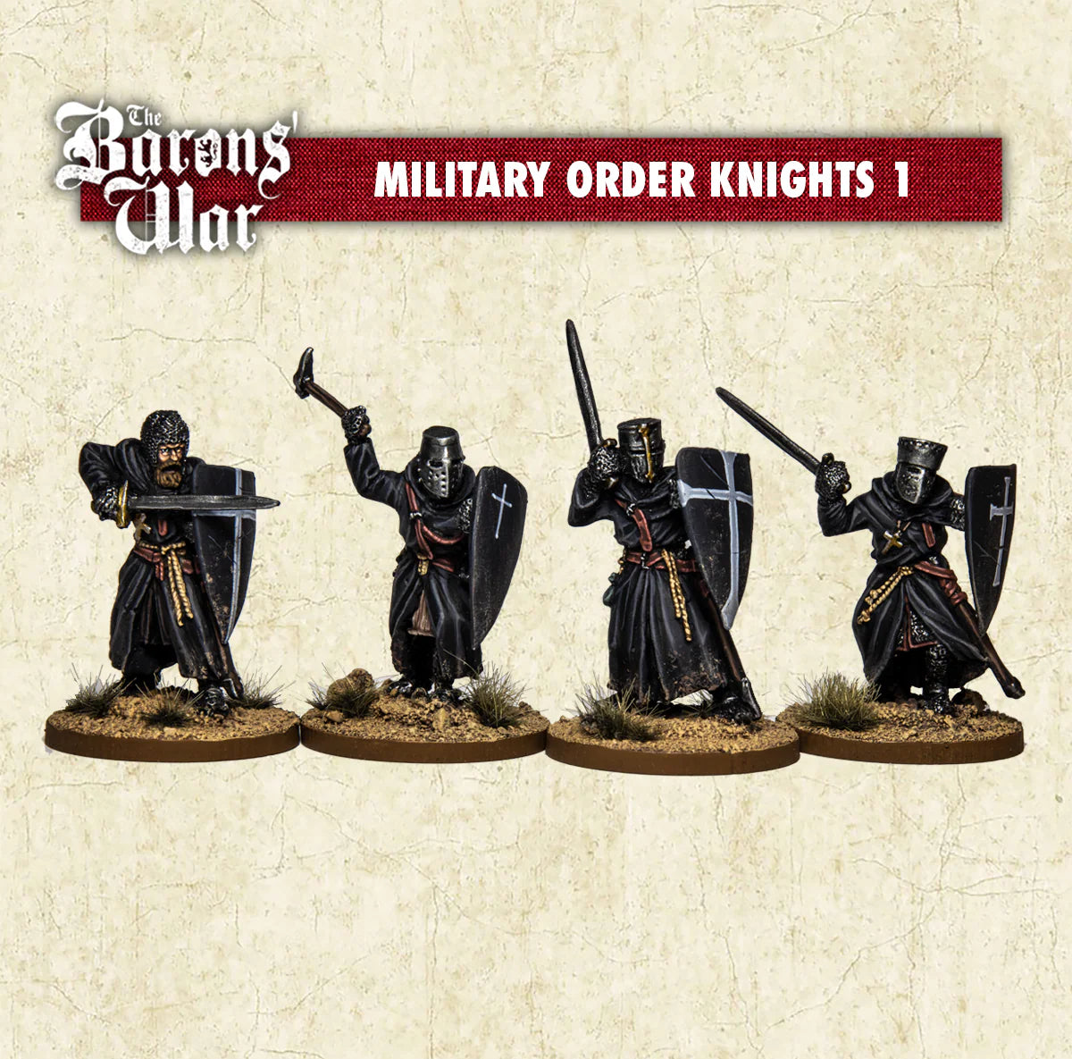 Outremer - Military Order Knights On Foot 1