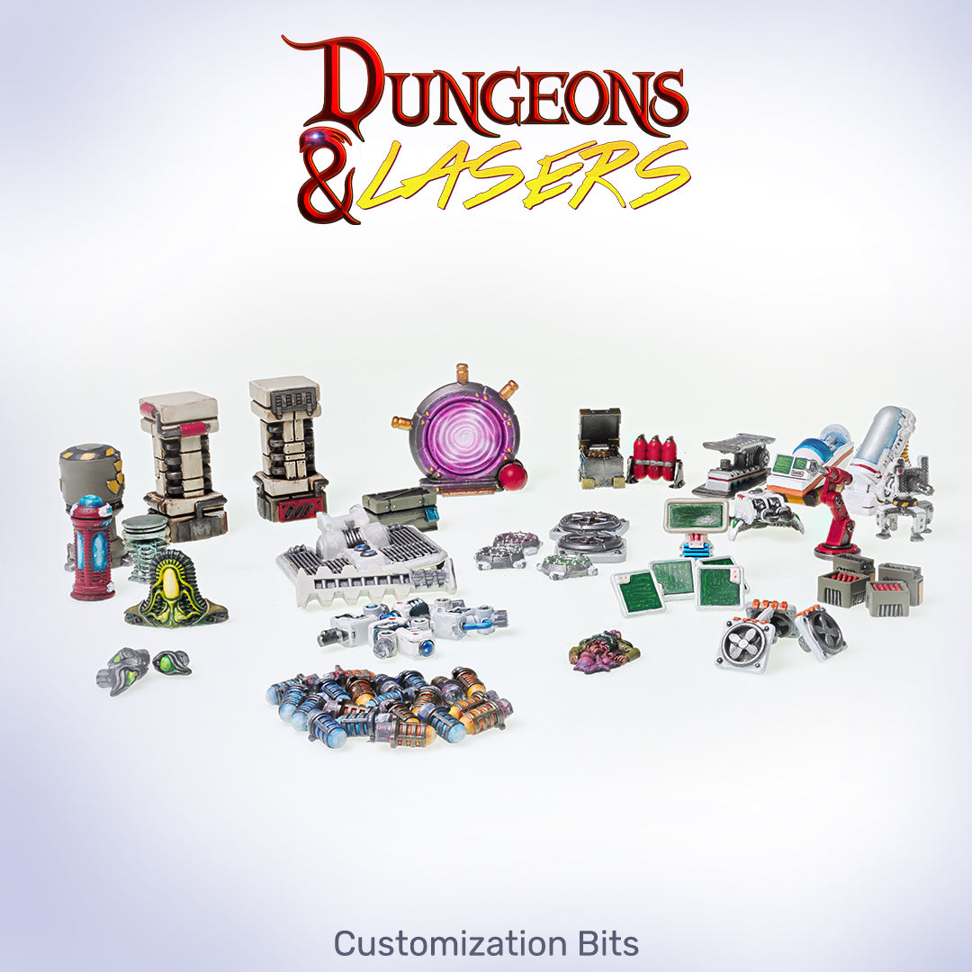Dungeons & Lasers - Sci Fi Customization Bits