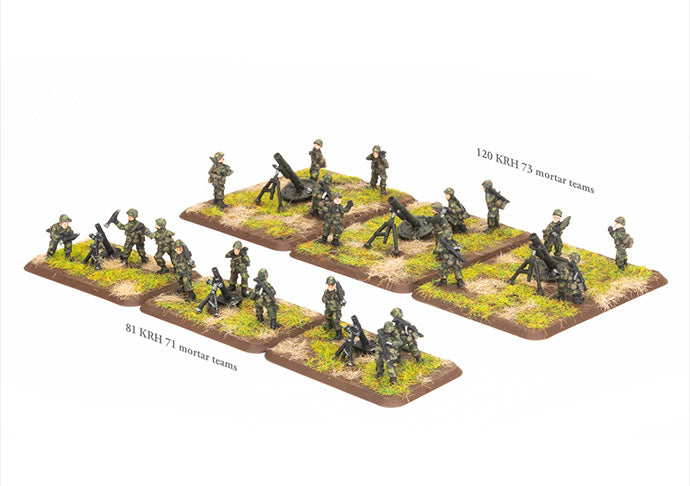 Team Yankee - 81mm And 120mm Mortar Teams