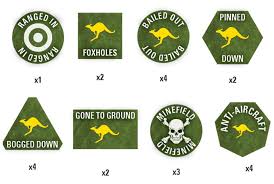 Team Yankee - Australian Tokens