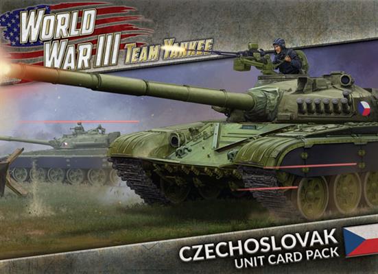 Team Yankee - Czechoslovak Unit Cards
