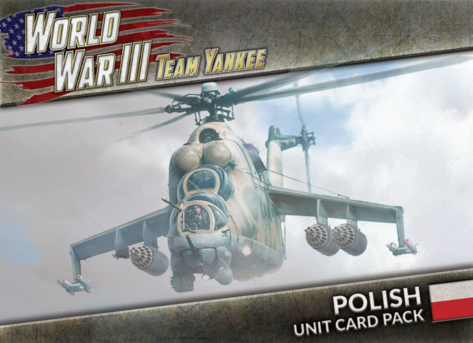 Team Yankee - Polish Unit Cards