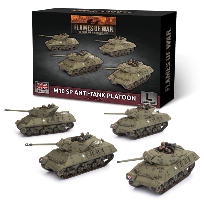 Flames Of War - M10 SP Anti Tank Platoon
