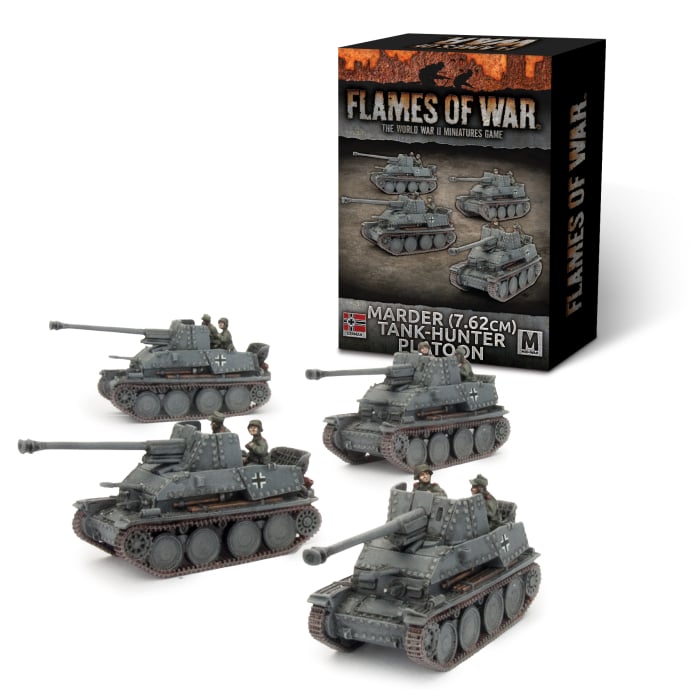 Flames Of War - Marder (7.62 cm) Tank-hunter Platoon