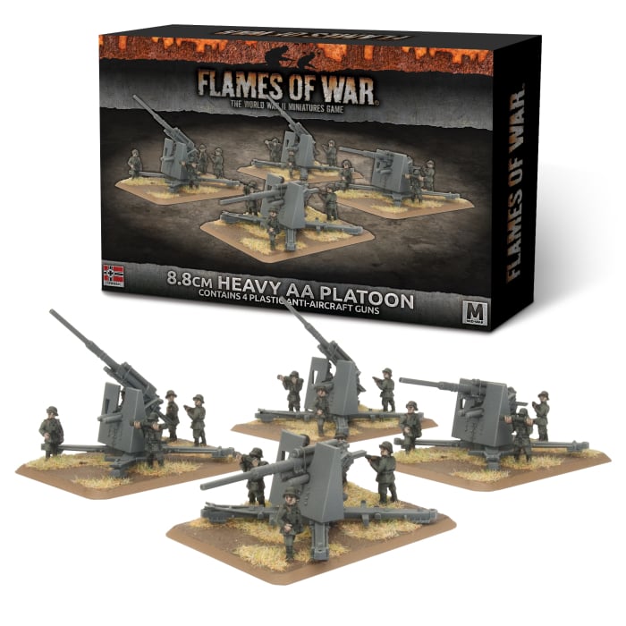 Flames Of War - 8.8cm Heavy AA Platoon
