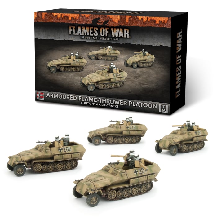 Flames Of War - Armoured Flame Platoon