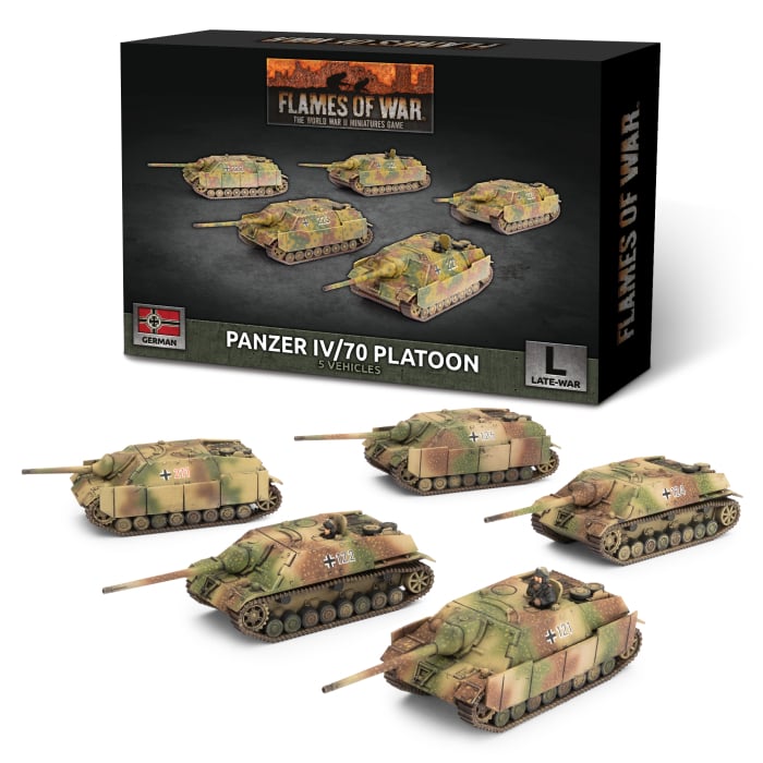 Flames Of War - Panzer IV/70 Tank Platoon