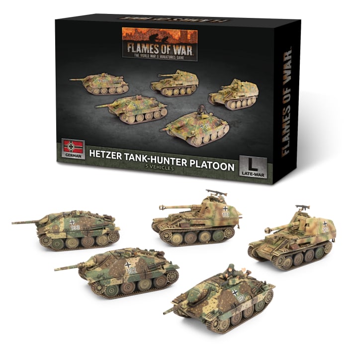 Flames Of War - Hetzer Tank Hunter Platoon